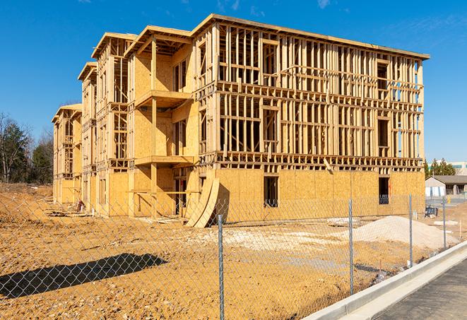 a long-lasting temporary fence helping to keep construction zones safe in Caldwell